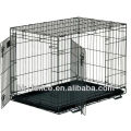 High Quality XXL Double Door Folding Colored Metal Pet Crate/Dog Cage